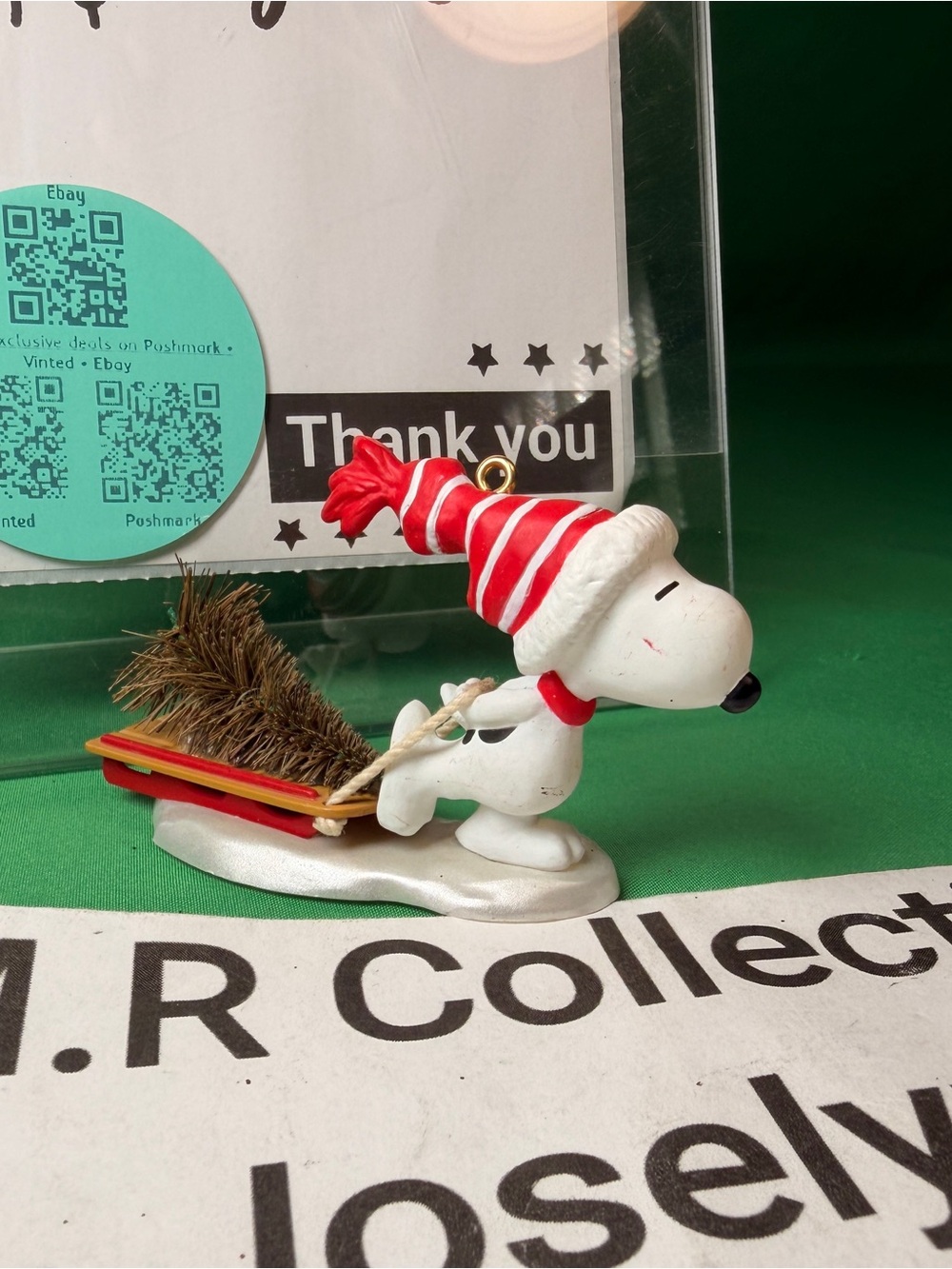"A TREE FOR SNOOPY" Hallmark Keepsake Ornament 1996 - No Box